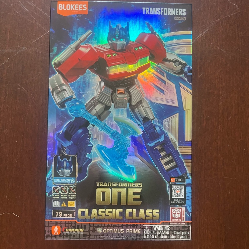 Transformers One Classics Class Optimus Prime Model Kit